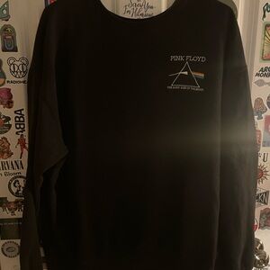 Black Pink Floyd crewneck